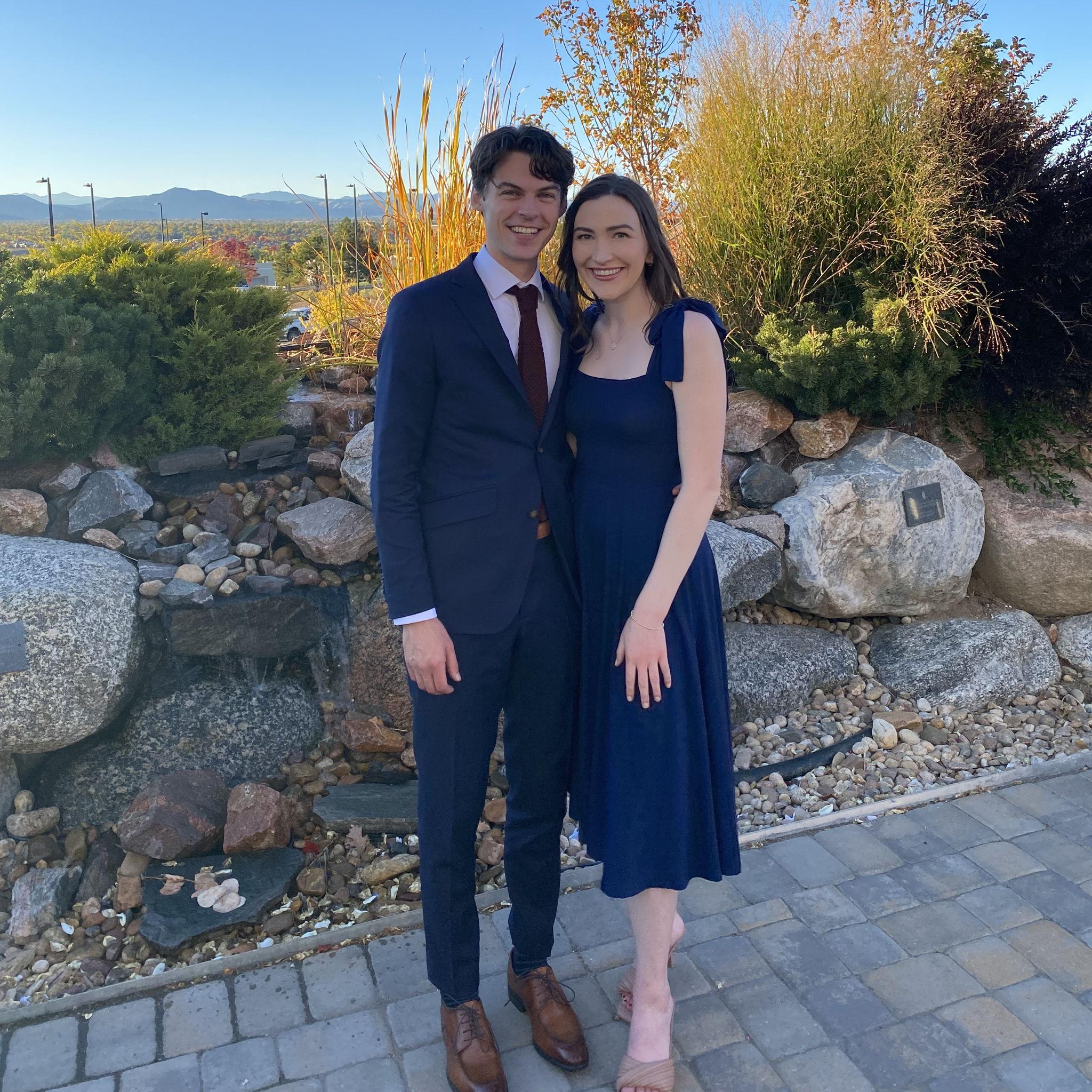 October 2022. One of our first weddings together!