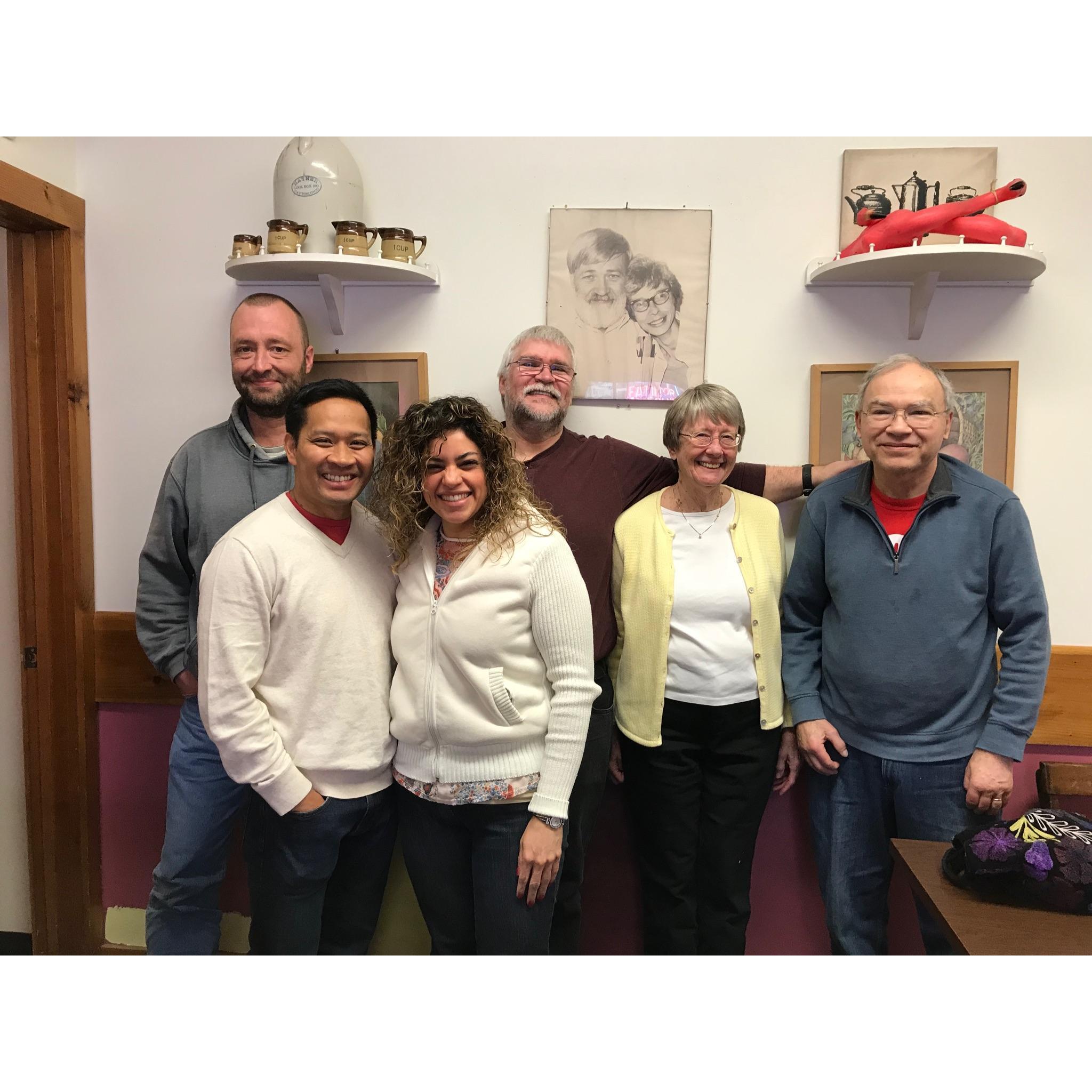 In April, Miguel and Artemia traveled to Vermont. Artemia was meeting the parents for the first time. Thankfully they were delighted...she can come back!
4.14.2018