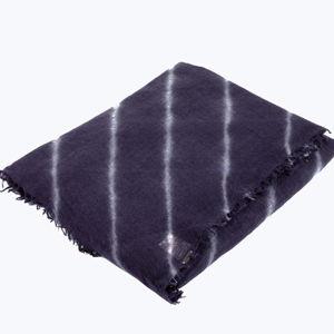 Souffle Semi Felted Tie Dye Cashmere Throw