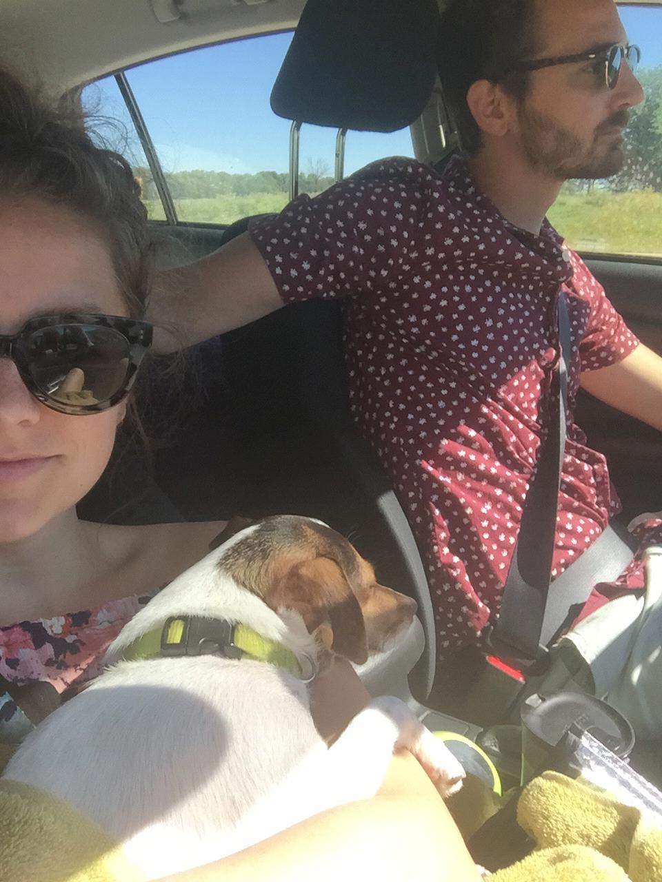 Indiana 2018 - on our way to celebrate Amanda’s brother and his fiancé getting engaged about a week after we did ( = 100% Travis children engagement rate)