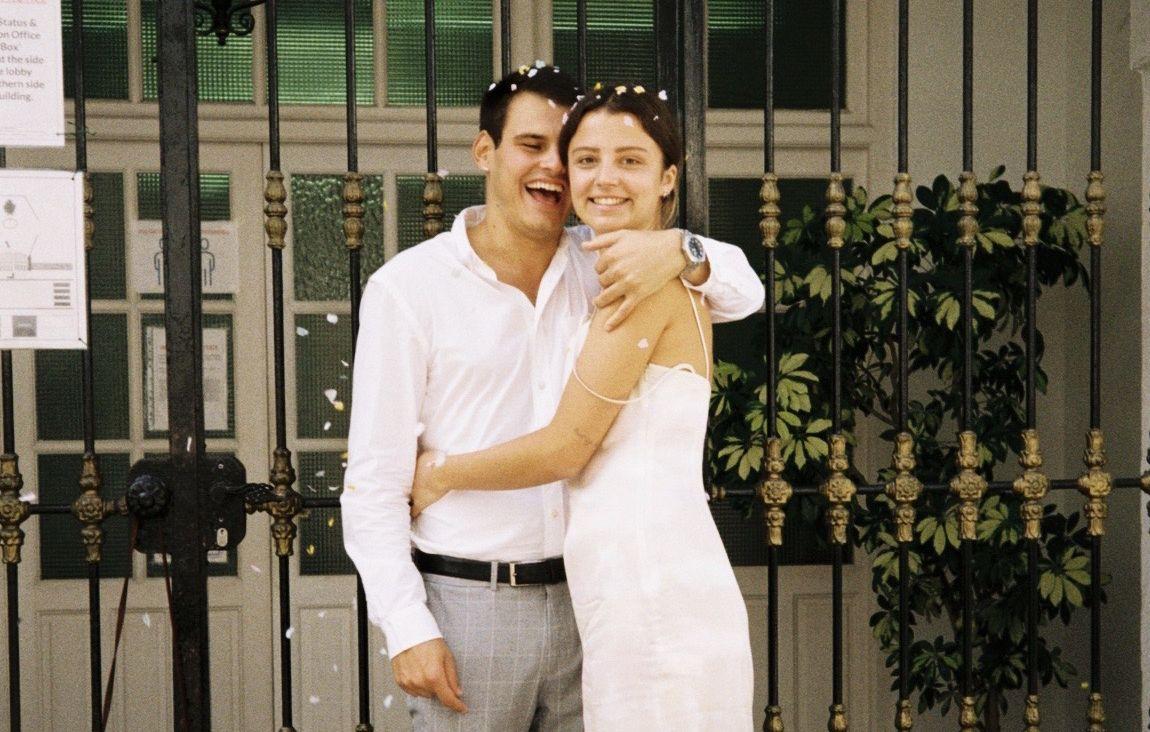 The Wedding Website of Agustin . and Sarah .