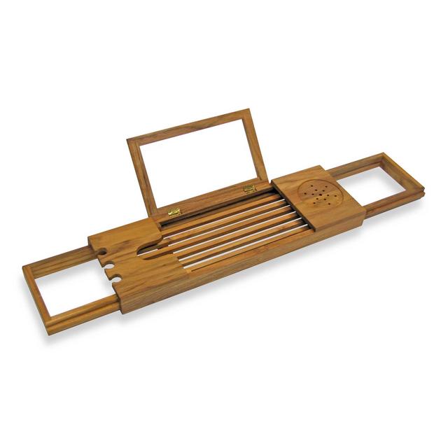 Teak Bathtub Caddy