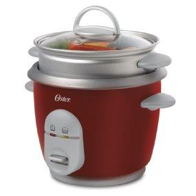 Oster 004722-000-000 Rice Cooker, 6 Cup, Red