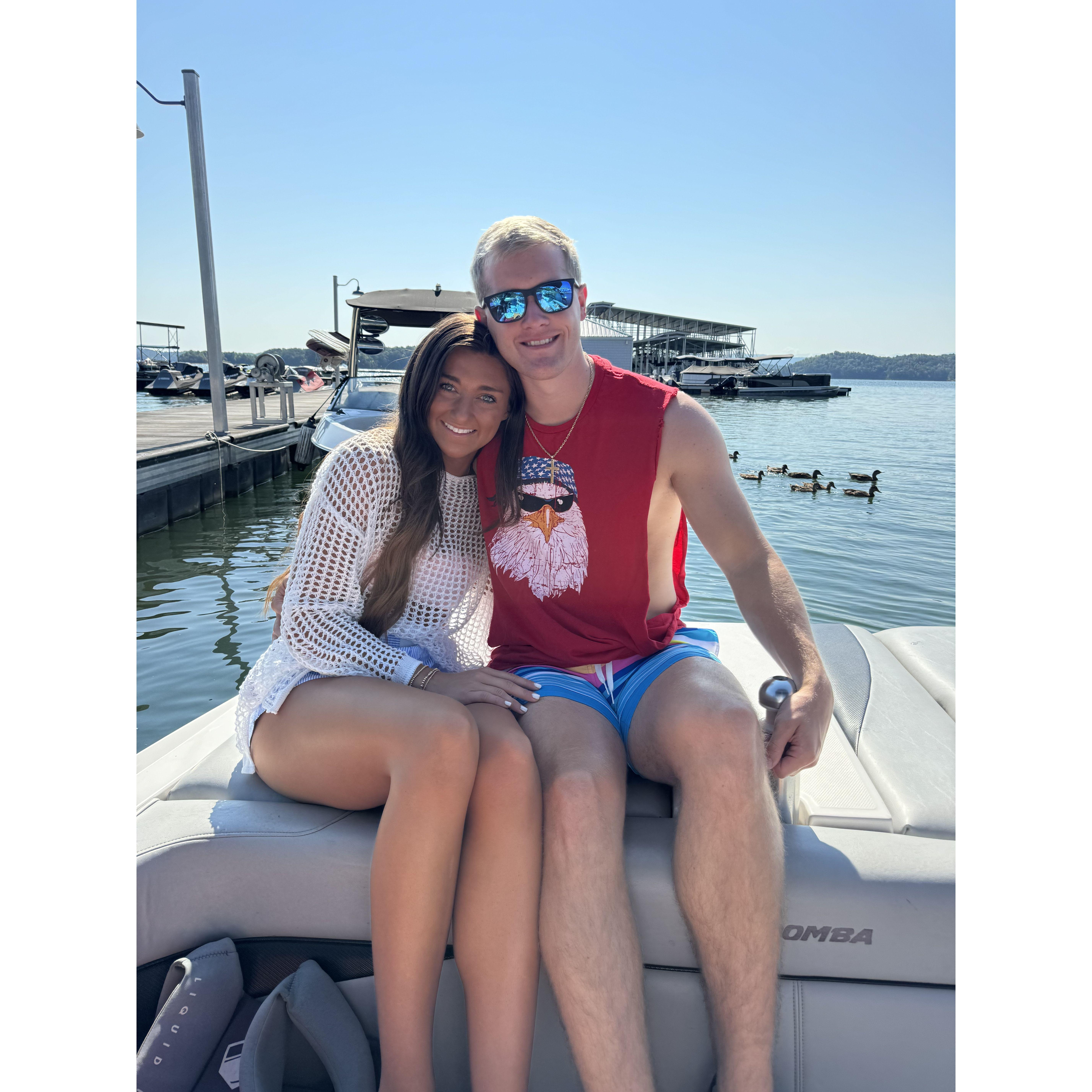 One of many summer lake days.