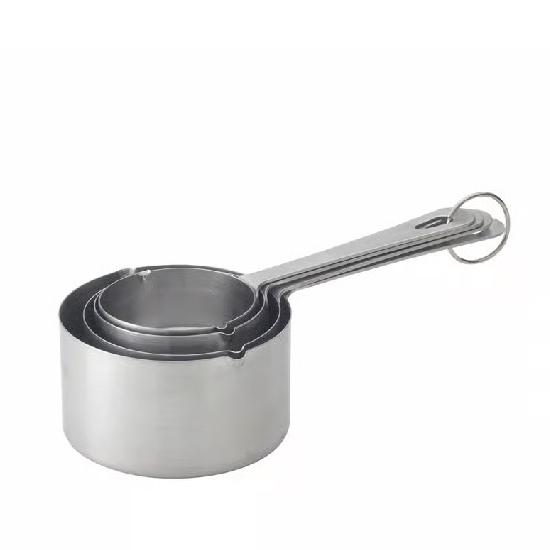 Harold Import Stainless Steel Silver Measuring Cup