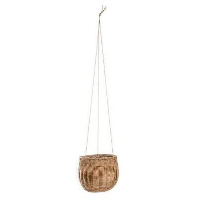 Hanging Rattan Basket