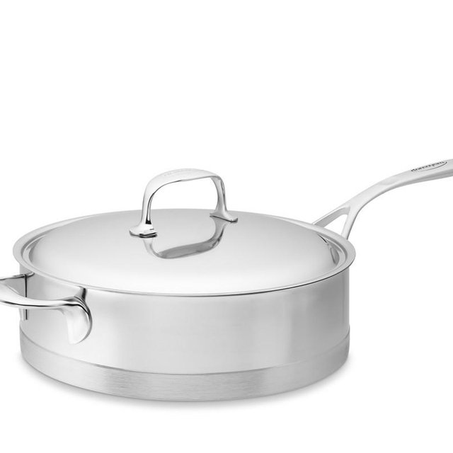 Demeyere Atlantis Stainless-Steel Sauté Pan, 4.2-Qt.