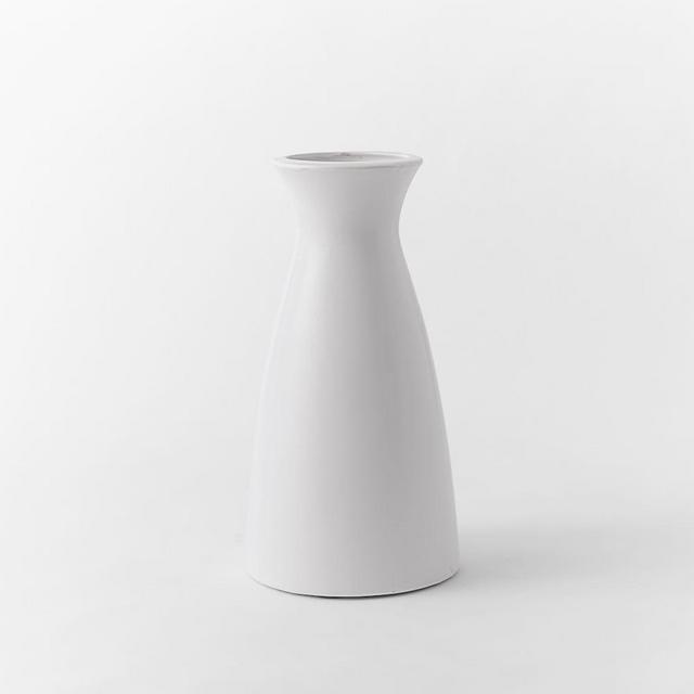 Pure White Ceramic Carafe
