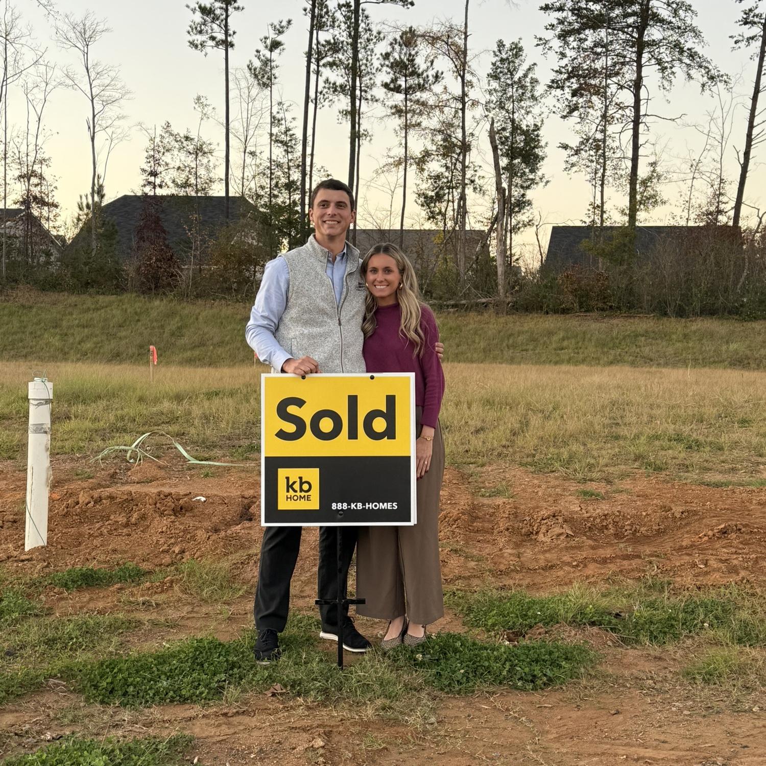 Also coming in 2025…. We’re building our first home!