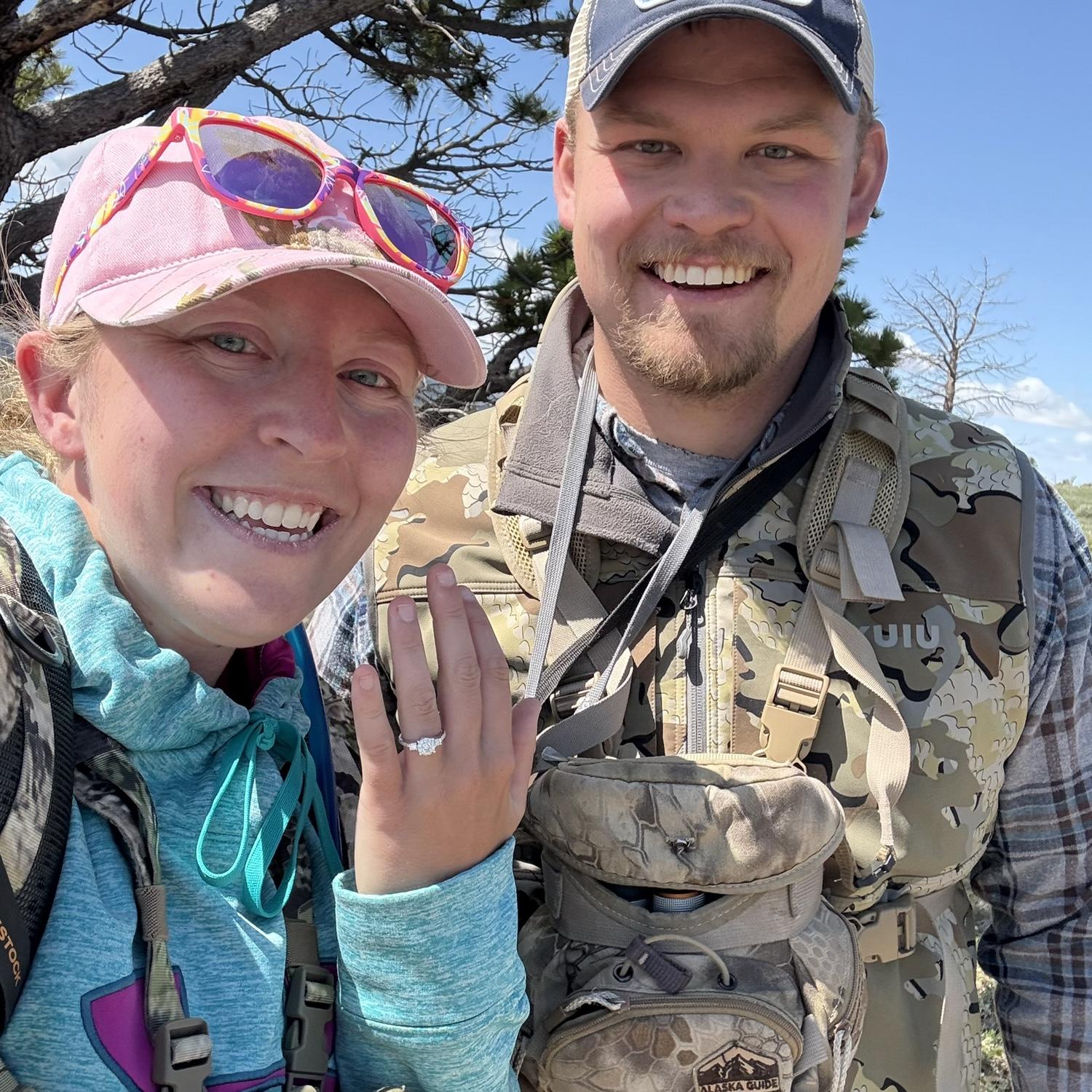 He proposed!!!