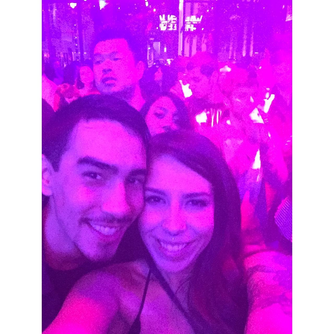 First trip to Vegas together