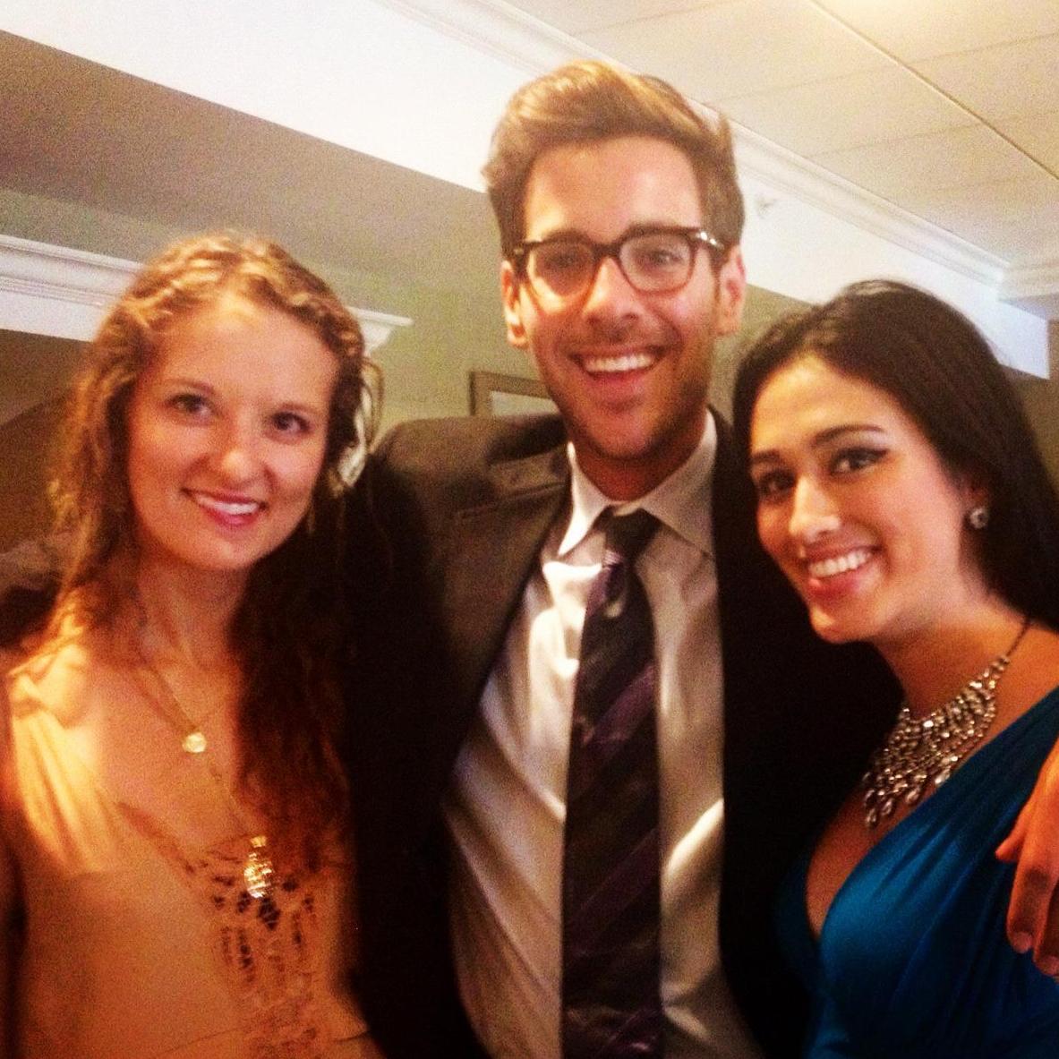 Katie with Vera and Jordan eager to see Paul and Naeha marry!
Long Island, New York, August 4, 2012