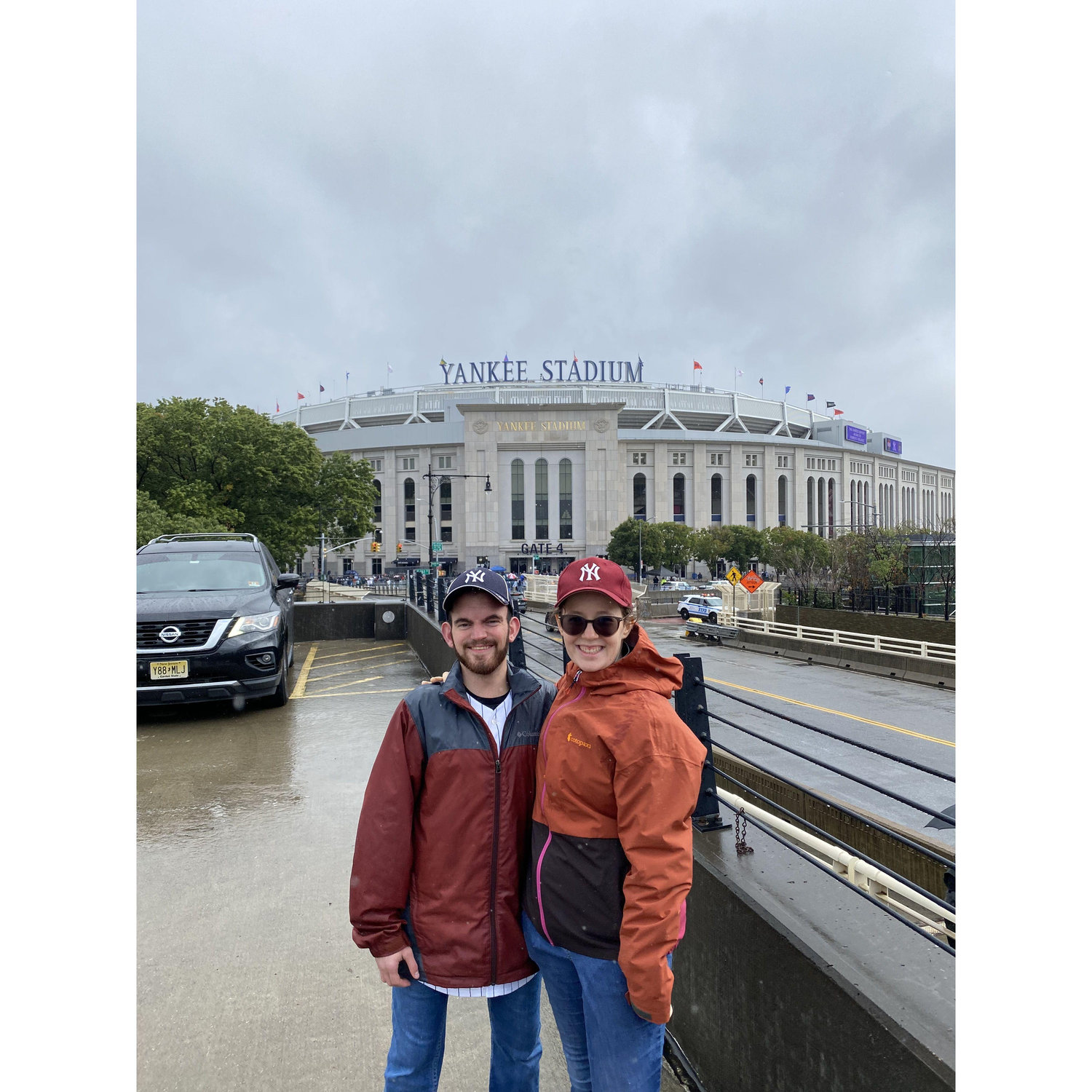 Rainy Day at Yankee Stadium! October 2022