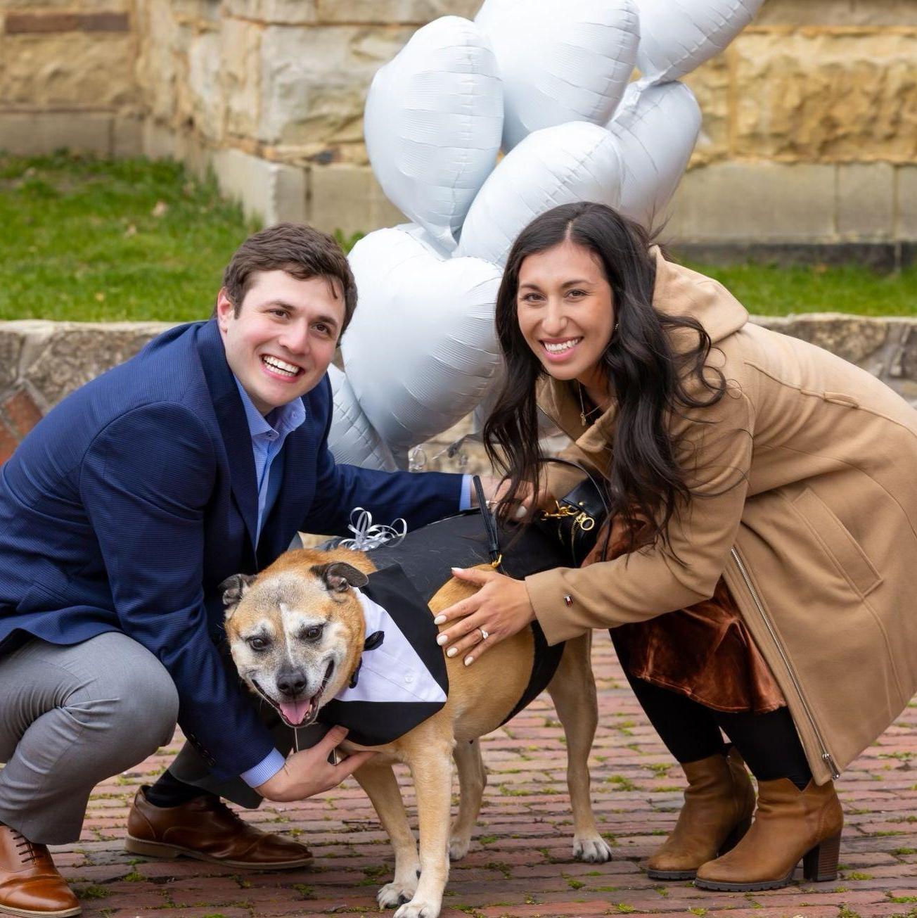 Rocco nailed the engagement <3