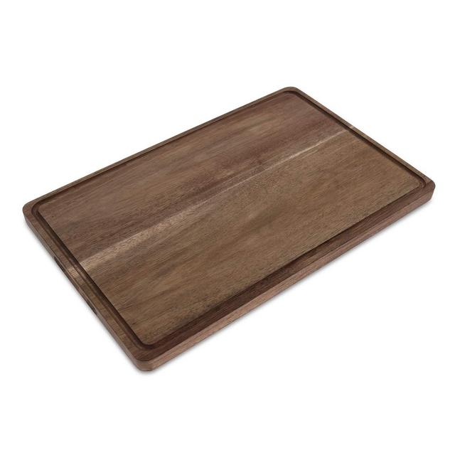 Large Walnut Wood Cutting Board for Kitchen, Best Walnut Wood Cutting Board Vegetable, Chopping Board Walnut Wooden for Kitchen, Butcher Block Wood Chopping Board, Extra Thick, Non-Slip, 17x11x1 Inch