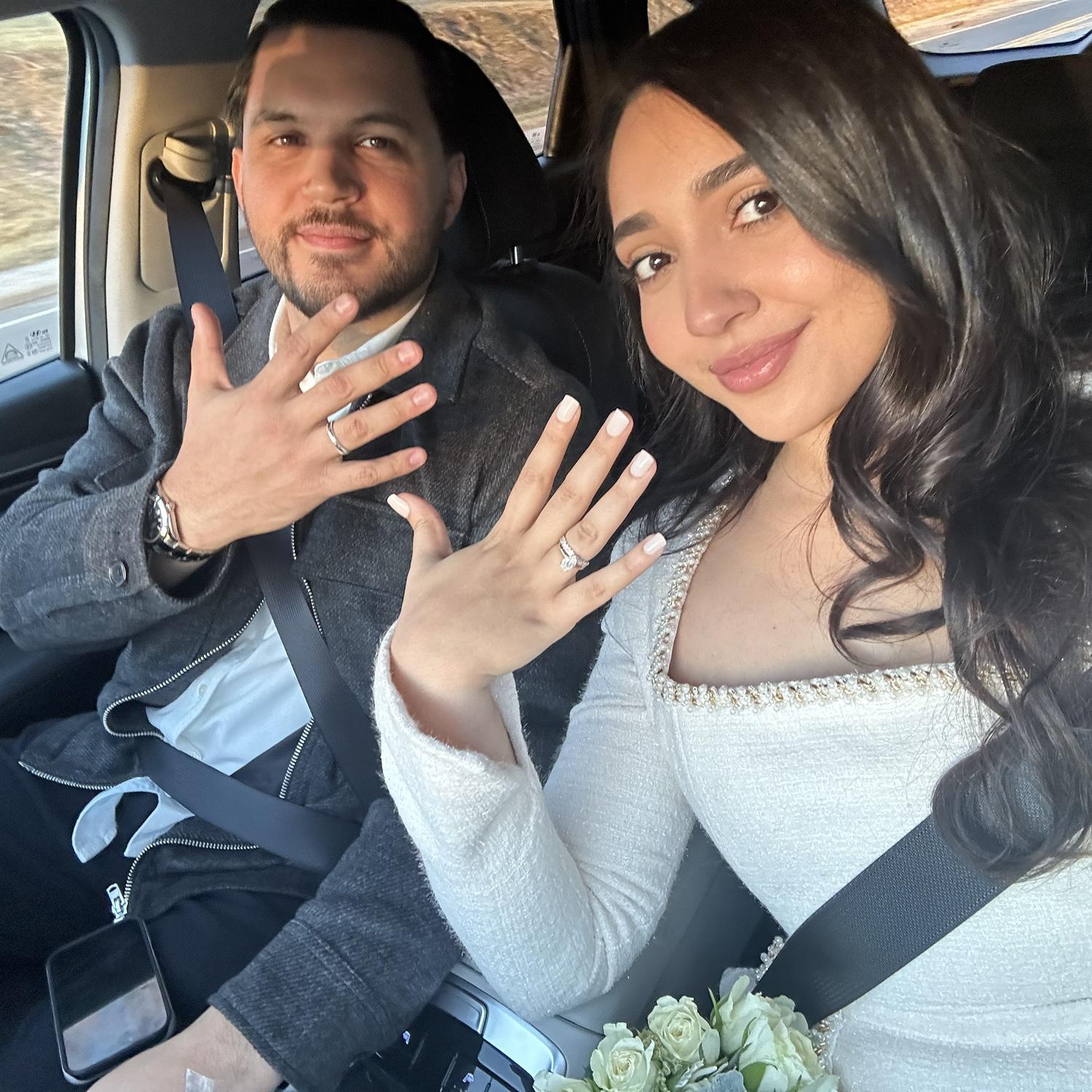 The day we said "I Do" at the courthouse! 1.07.25