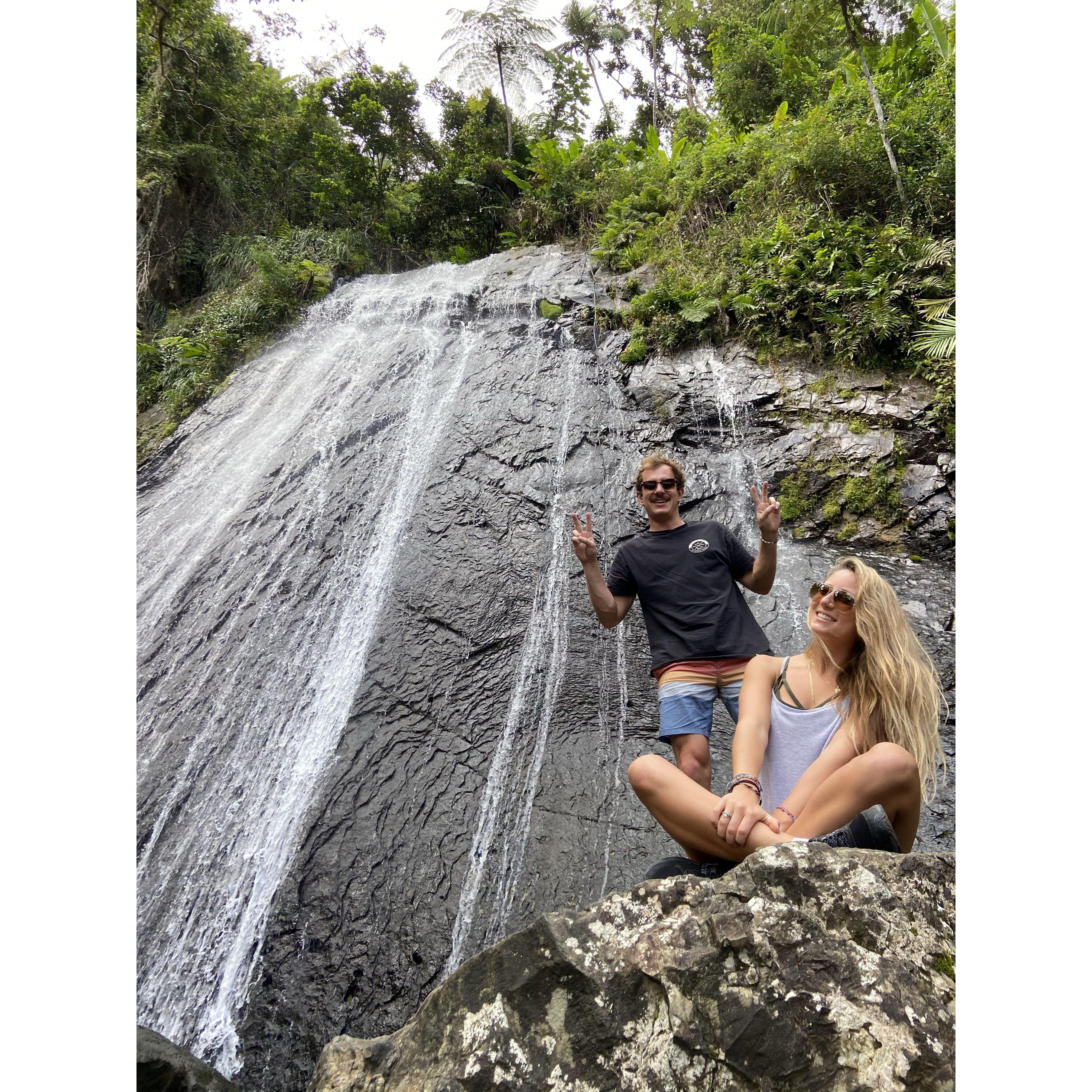 Our first trip together, Puerto Rico!
