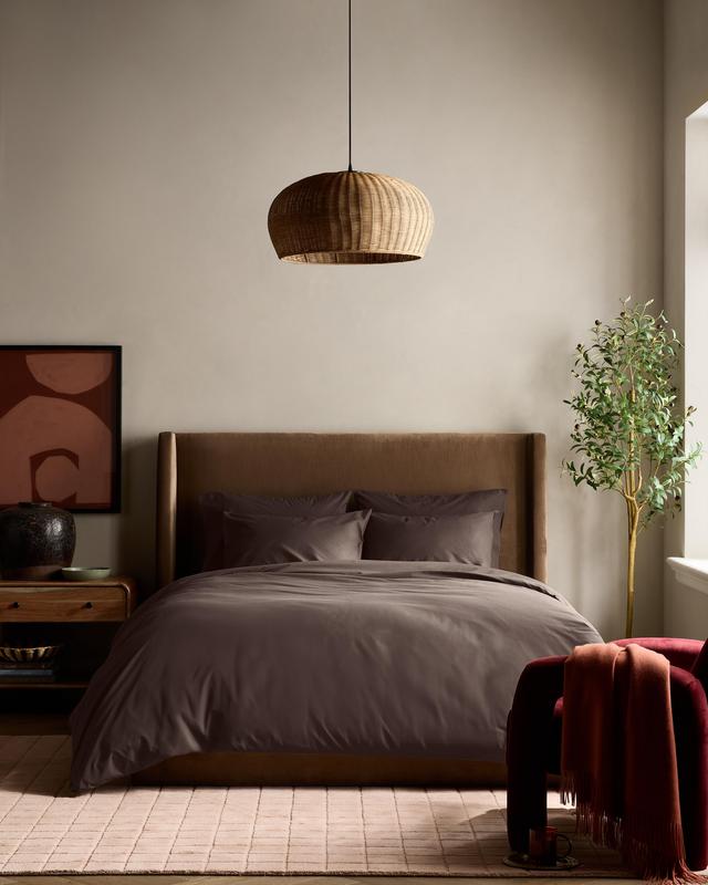 Classic Organic Percale Duvet Cover Set
