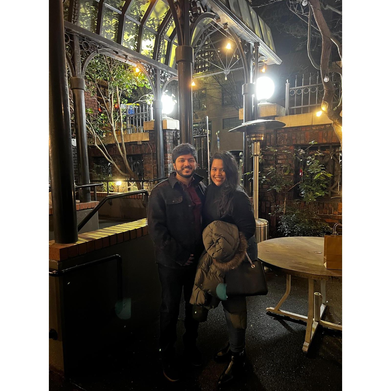 A picture celebrating us.