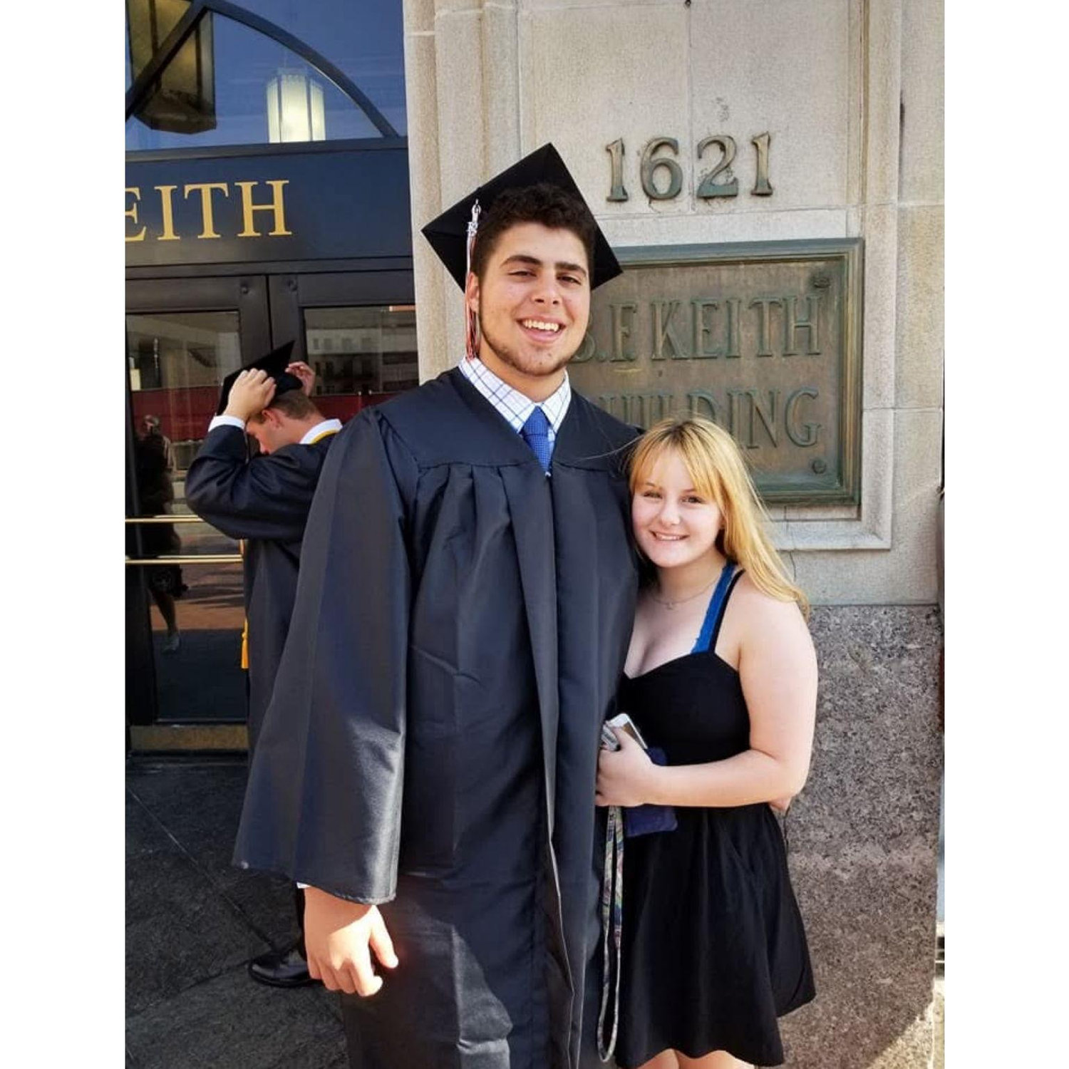 Zach's high school graduation, 2018
