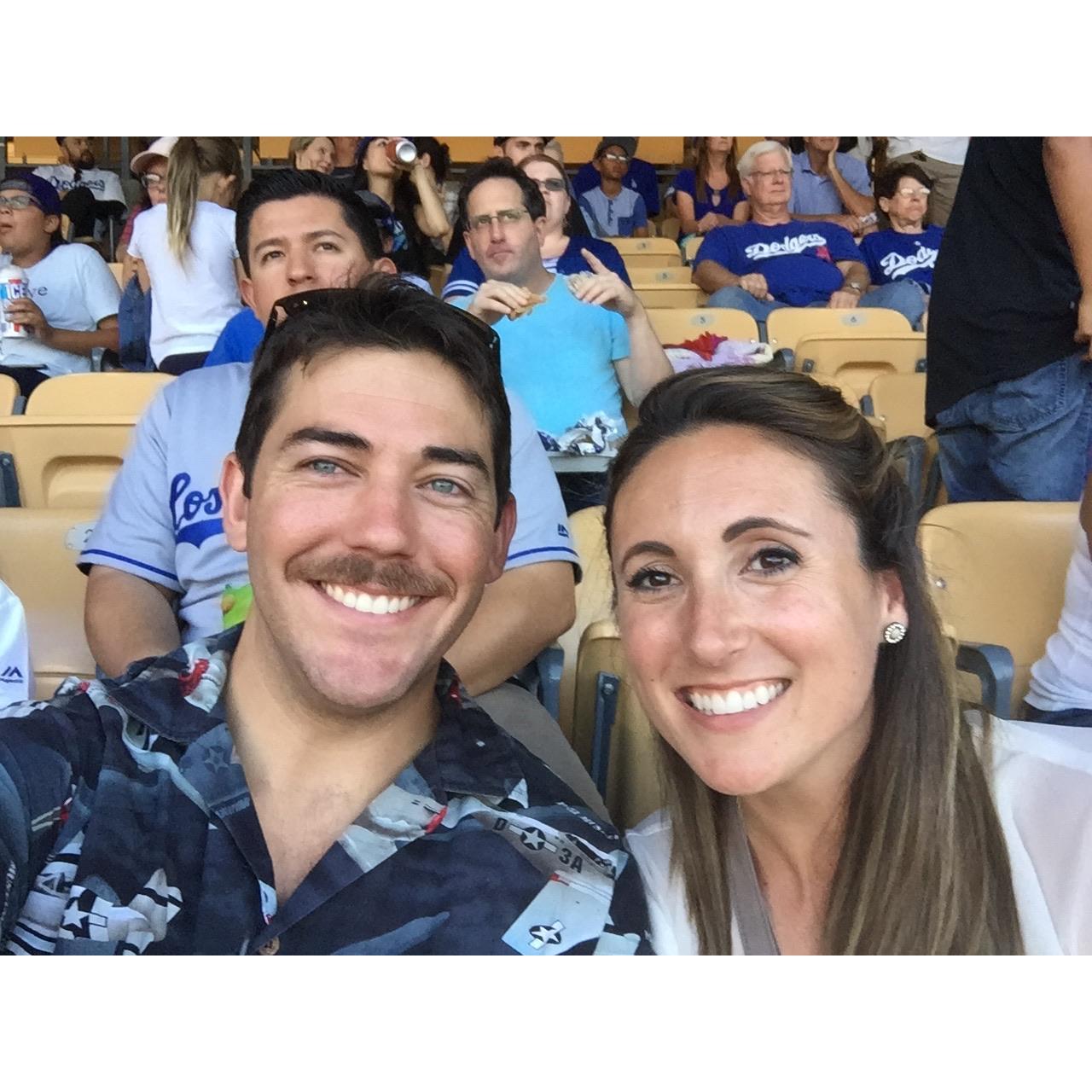 Afternoon at Dodger Stadium
