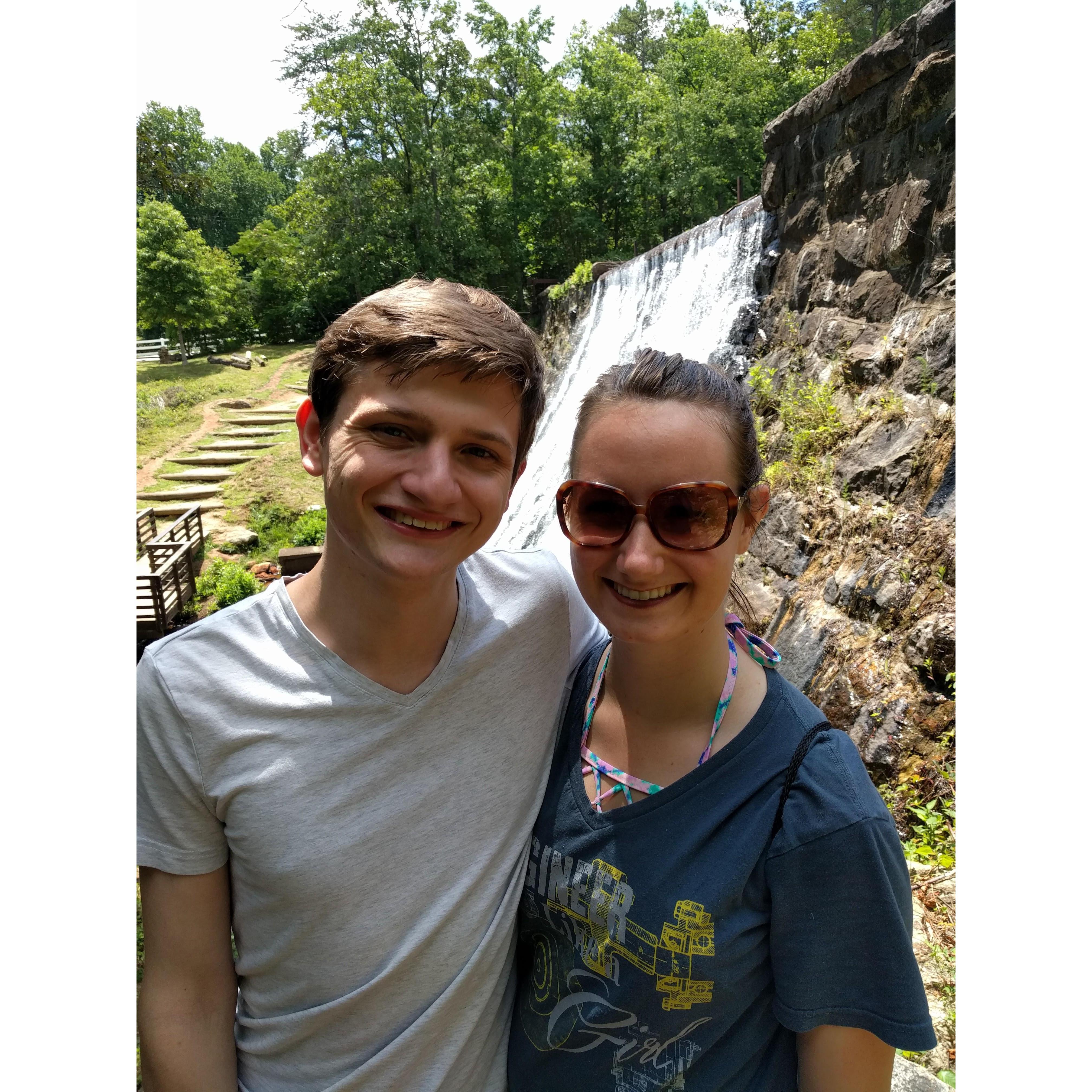 Hiking in South Carolina, 2017