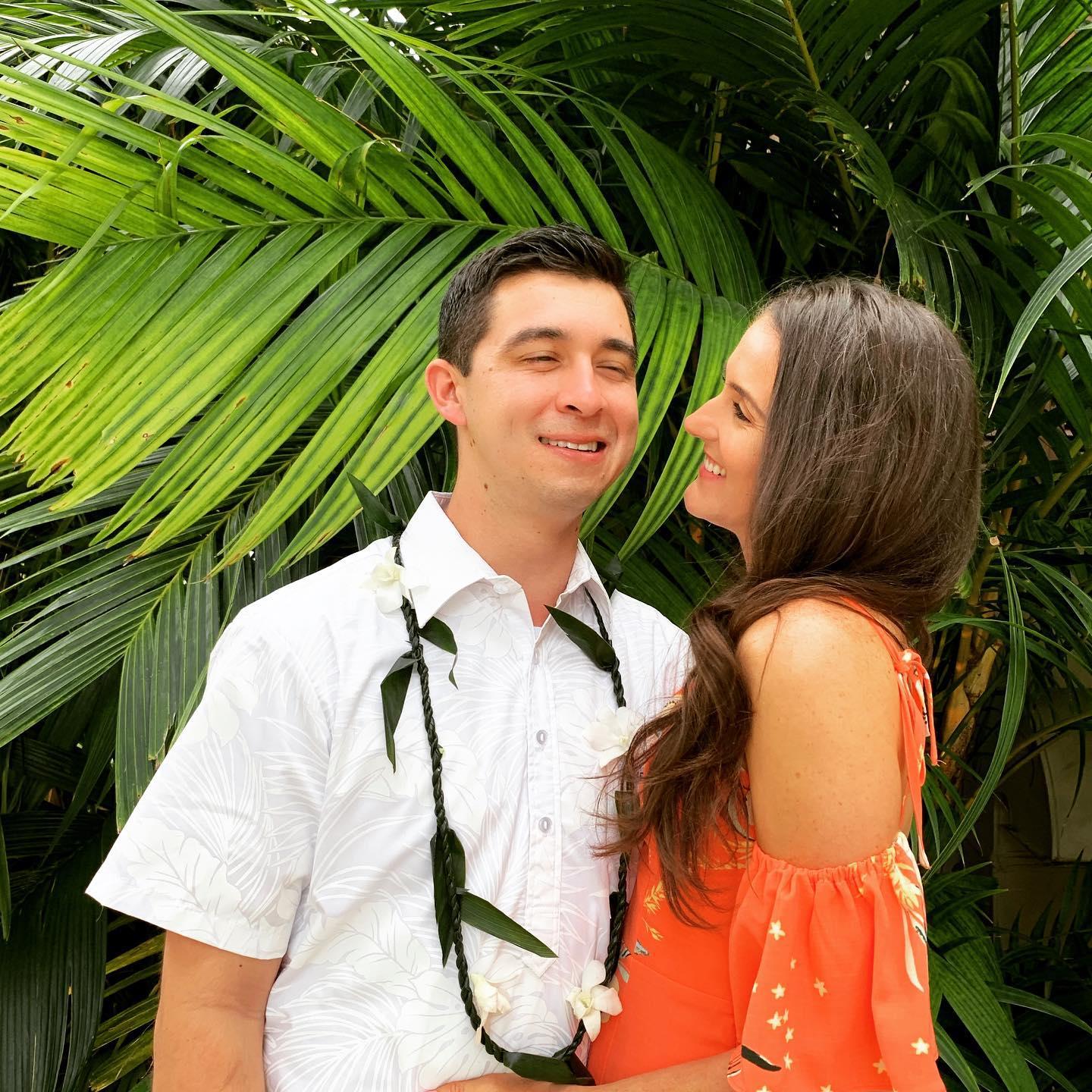Us in Hawaii