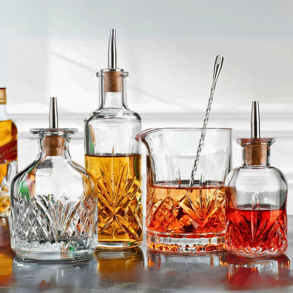 Godinger, Dublin Crystal 8-Piece Bitters Set | Zola