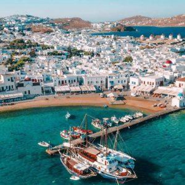 Excursion in Mykonos, Greece