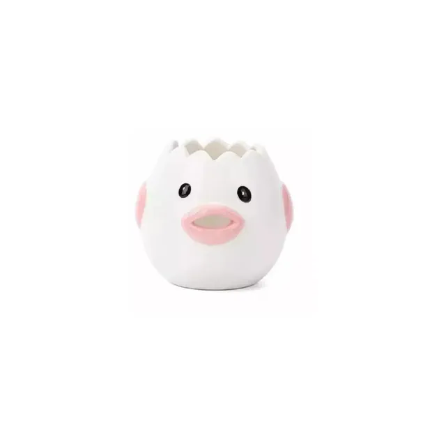 Kitcheniva Ceramic Egg Separator Pink