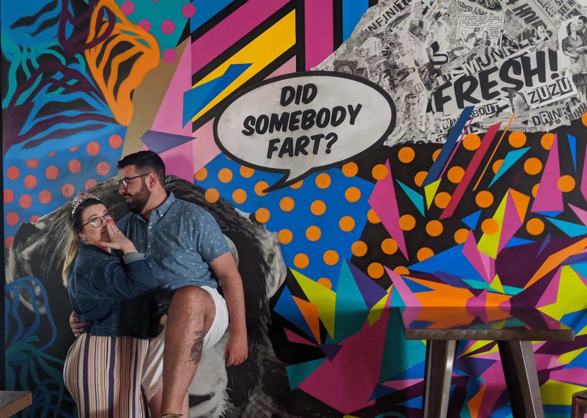 This gem from our bachelor and ette party!