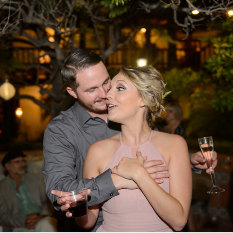 Delgado wedding, pre-dance party. (2016)