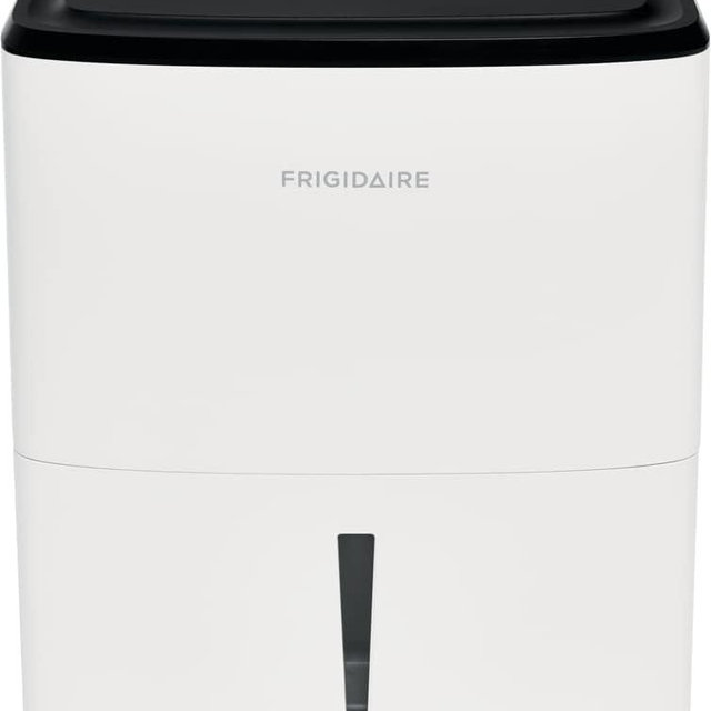 Frigidaire 22 Pint Dehumidifier. 1,500 Square Foot Coverage. Ideal for Small Rooms. 1.7 Gallon Bucket Capacity. Continuous Drain Option