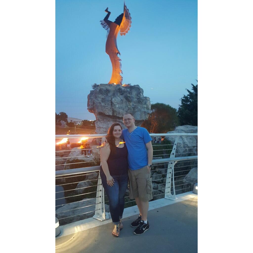 Right before Christopher left for San Antonio for his birthday!