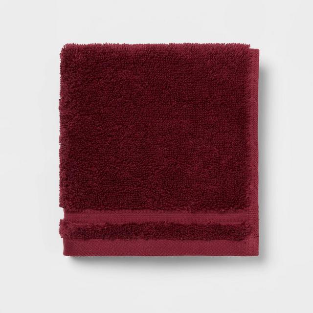 Antimicrobial Washcloth Maroon - Total Fresh
