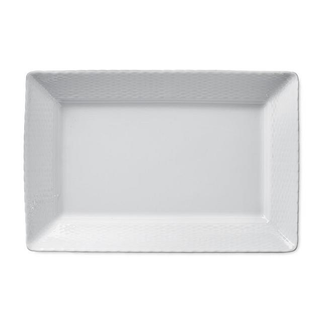 Pillivuyt Basketweave Rectangular Platter