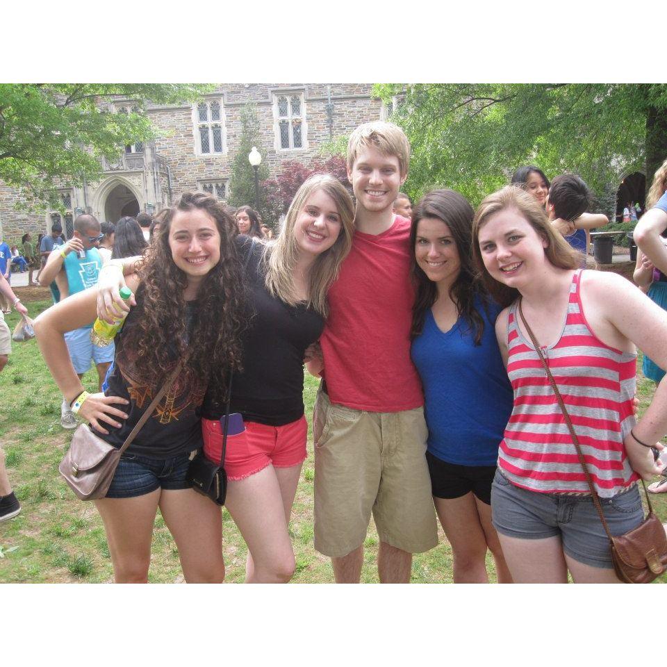Freshman year LDOC at Duke
2013
