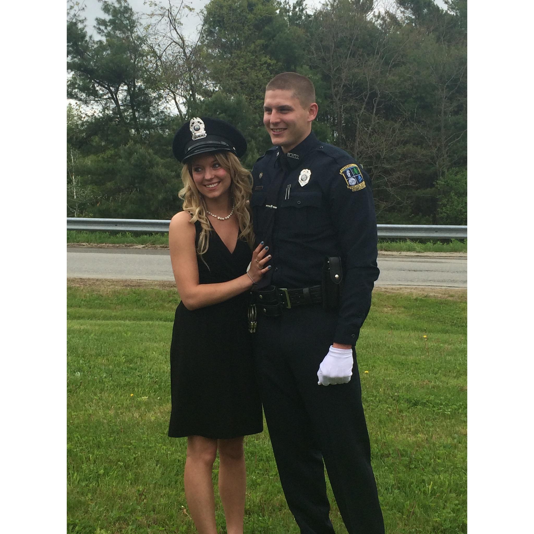 We made it through the 18 week academy (and a long distance relationship) In 2014....