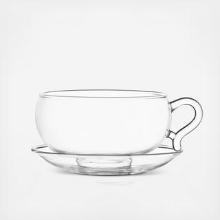 Kamakura Tea Cup & Saucer, Set of 2