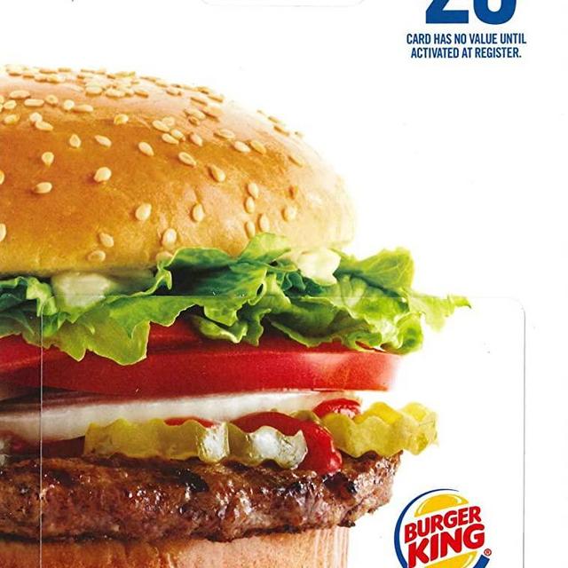 Burger King Gift Card