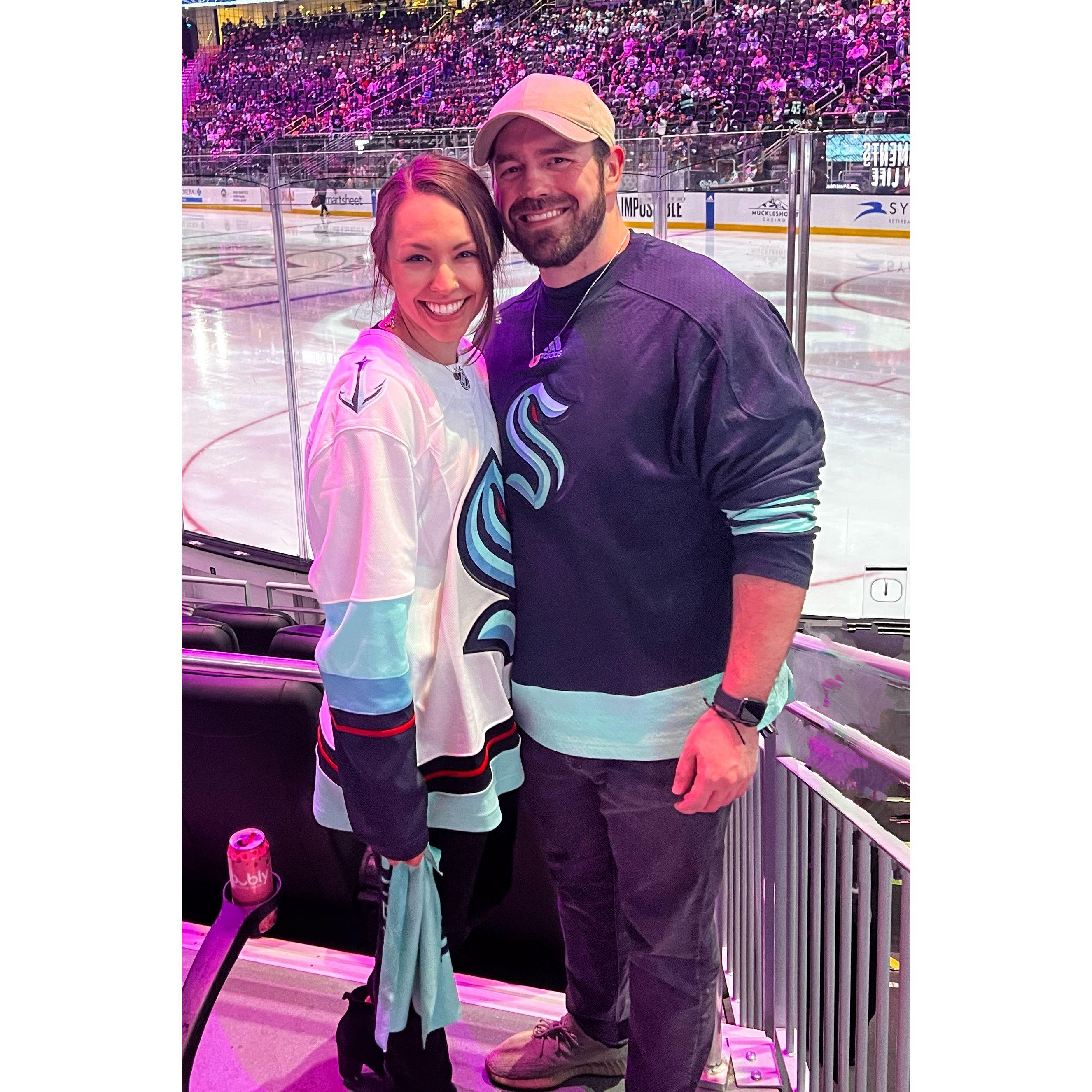 April 2023. Kraken were in the NHL playoffs!! Also the date we made it "official".