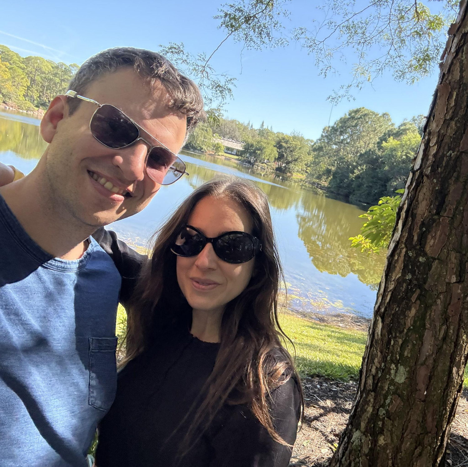 Us on a typical weekend, exploring!