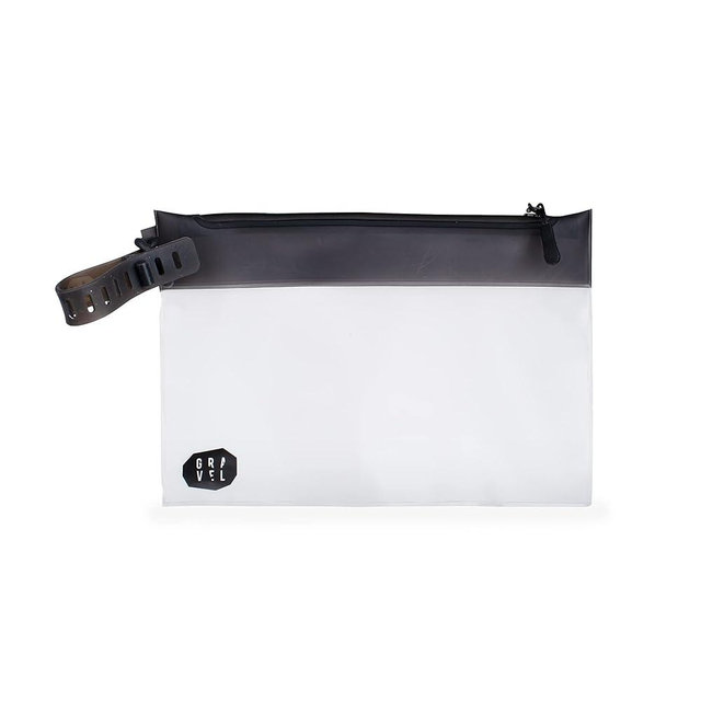 Gravel The Pouch | TSA Approved Clear Travel Toiletry Bag | Quart Size for Men & Women