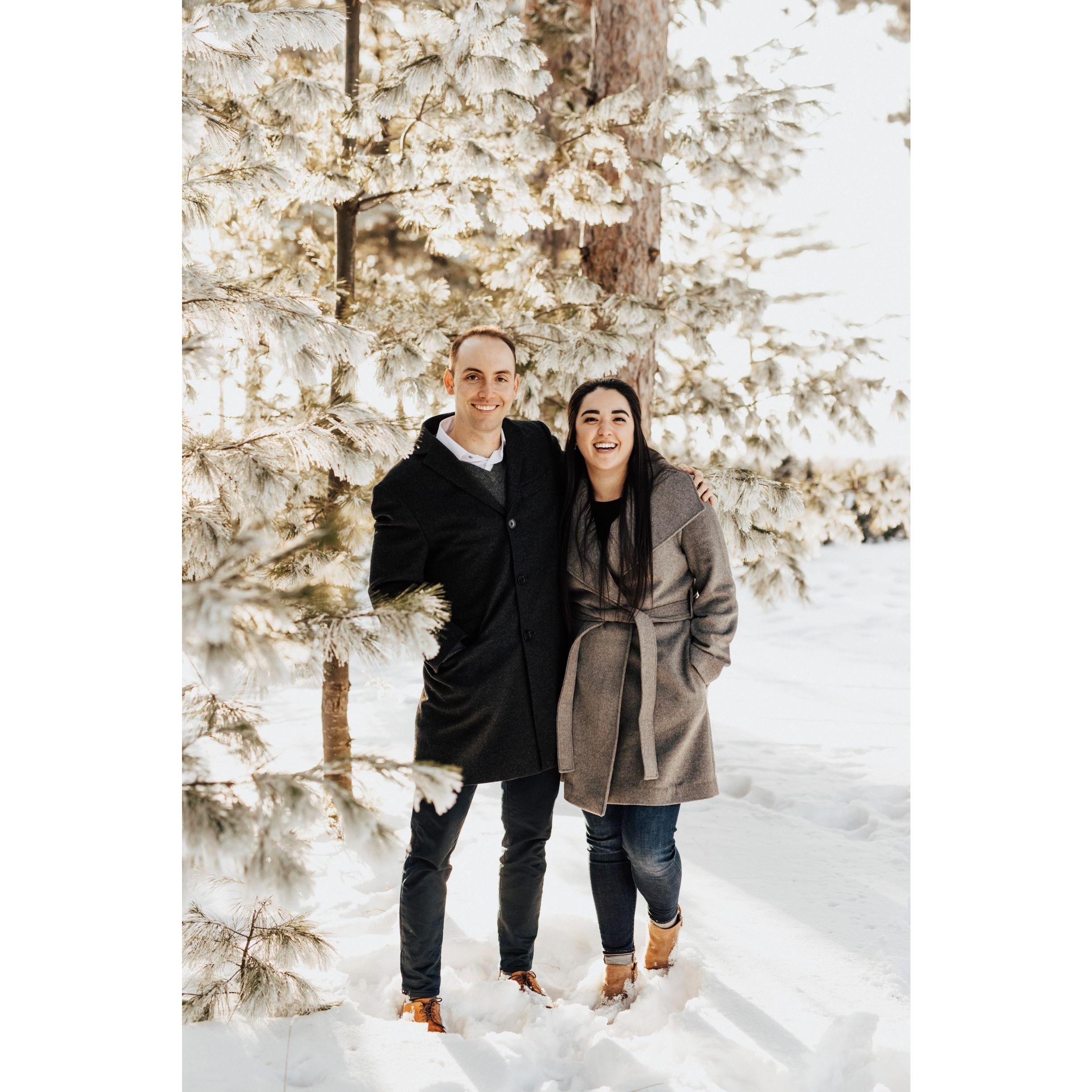 Engagement photos - Hansen Tree Farm (2021)