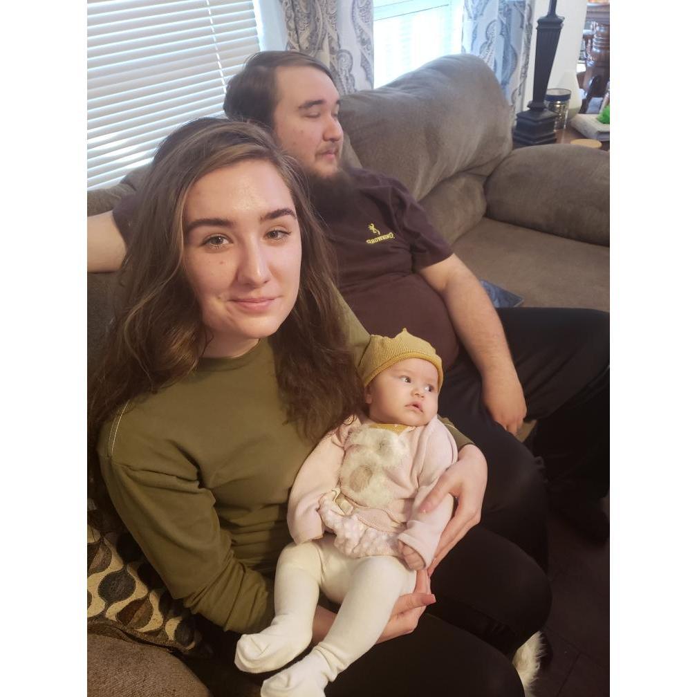 November 2019; new baby in the family