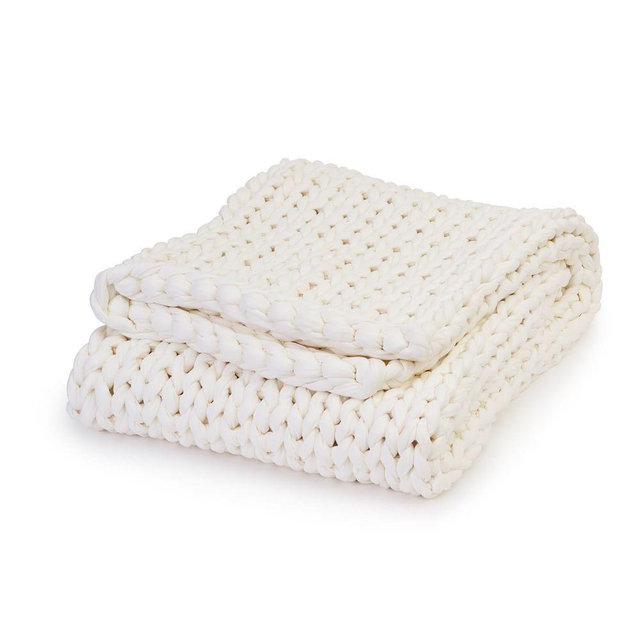 Bearaby Cotton Napper, 15 lb, Cloud White