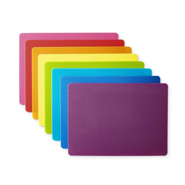 Dexas Rainbow Flex Mats, Set of 8