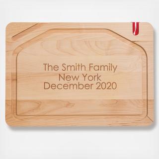 Pro Edge Maple Carving and Prep Board - Personalized