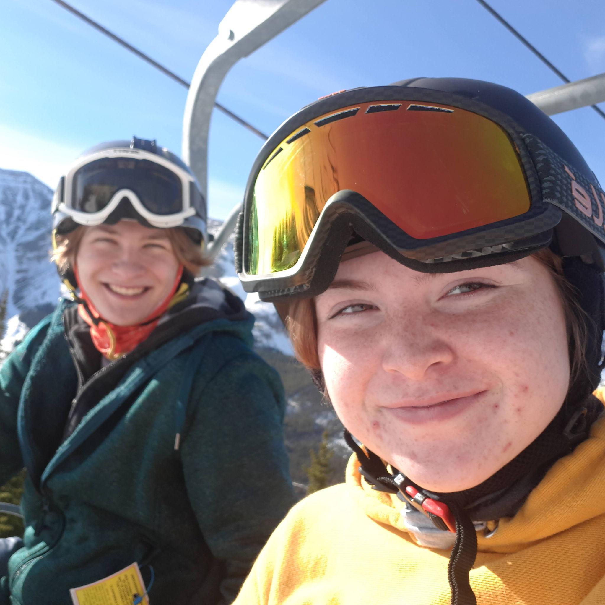 Mar 2021 - Snowboarding trip to Castle Mountain!