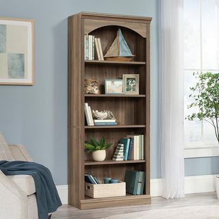 Arch 5-Shelf Storage Bookcase
